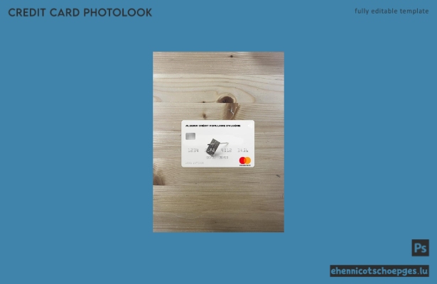 Algerien Credit Populaire d'Algérie Mastercard Photolook Beispielvorschau